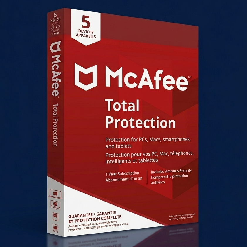 McAfee Total Protection - 5 Dispositivi